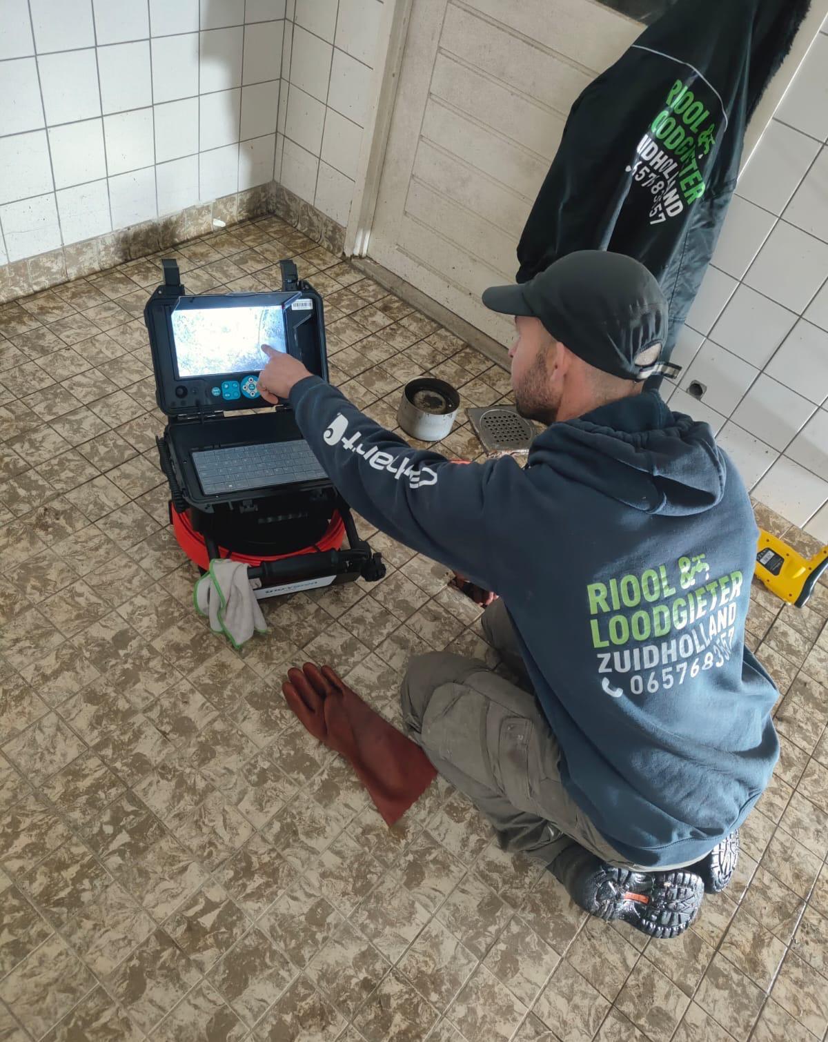 Camera inspectie van riool